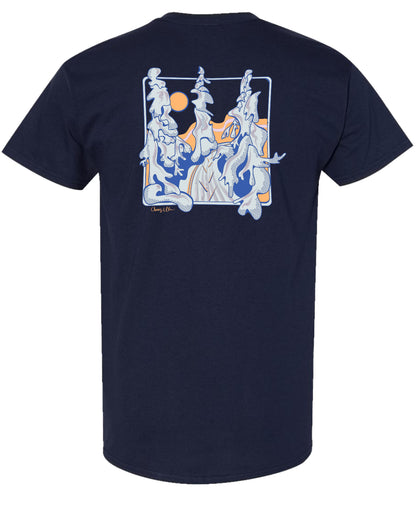 Winter Ski Trail Tee Shirt