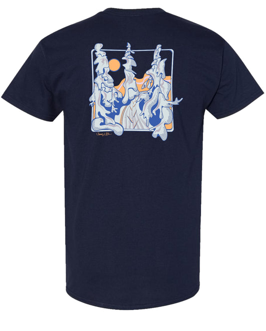 Winter Ski Trail Tee Shirt