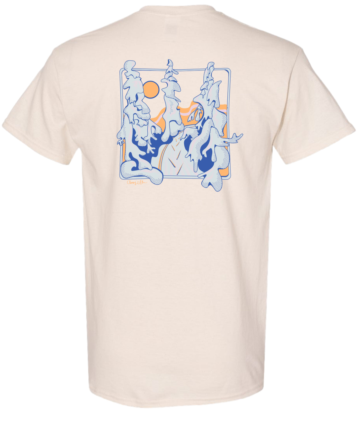Winter Ski Trail Tee Shirt
