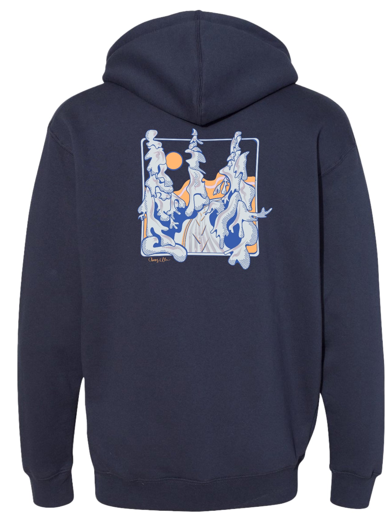 Winter Ski Trail Hoodie