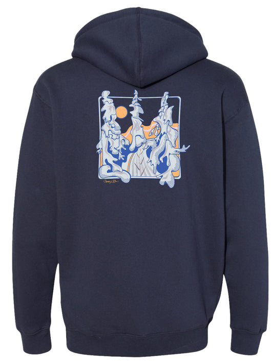 Winter Ski Trail Hoodie