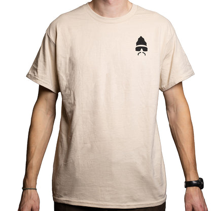 Truck Design Short Sleeve Tee-Shirt Sand